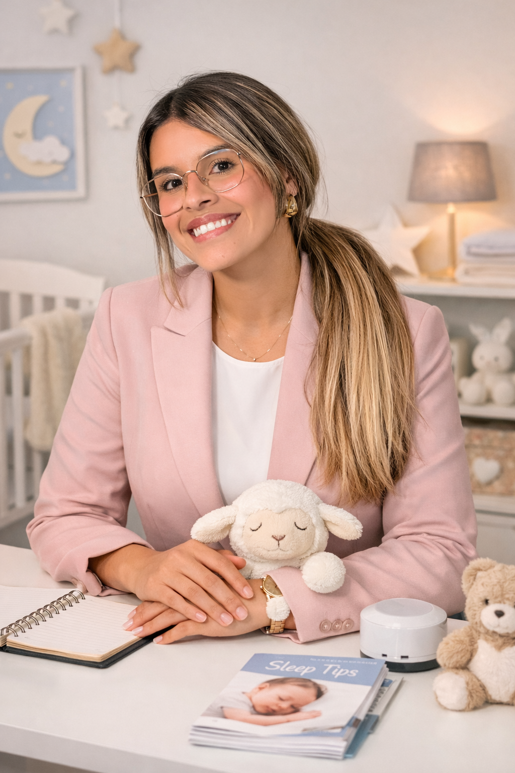Leidy Nuñez, asesora del sueño infantil